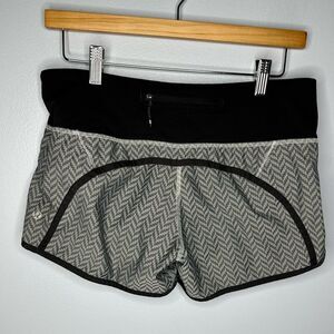 lululemon athletica Black and Gray Jean Shorts